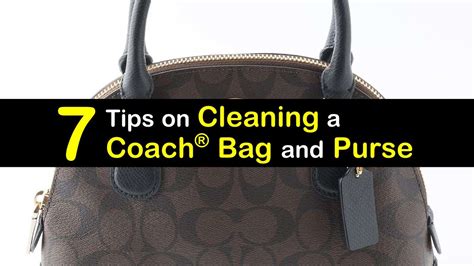 how to wash coach bag